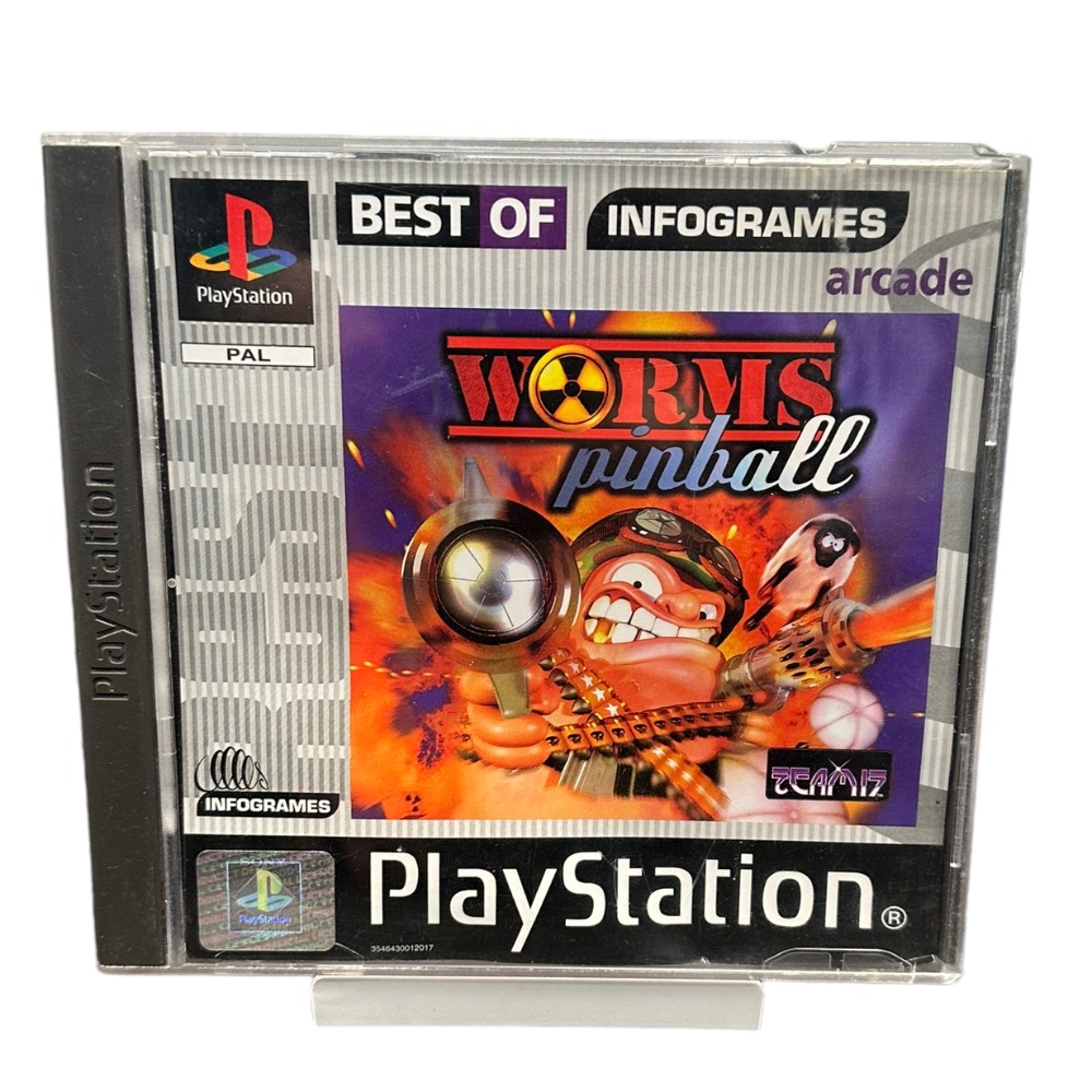 Jeu WORMS PINBALL – Sony PS1 – Playstation 1 – Bon état – Monaco